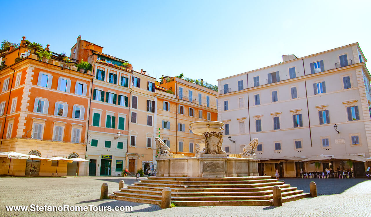 Trastevere La Dolce Vita Rome sightseeing tours from Civitavecchia private excursion