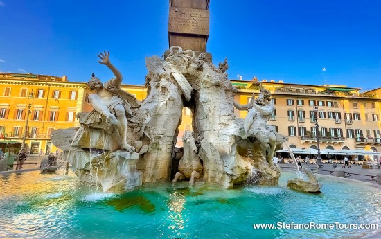 Piazza Navona Tour of Rome post cruise