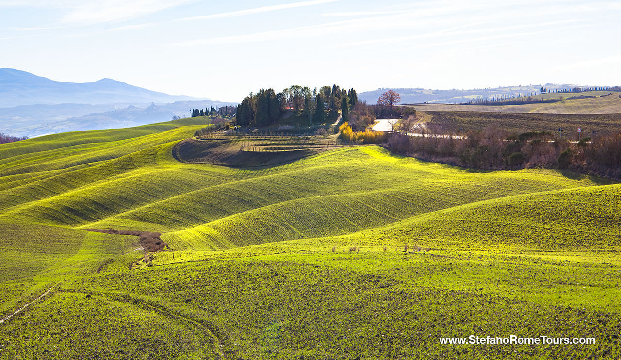 Day Trips from Rome to Tuscany Val d'Orcia