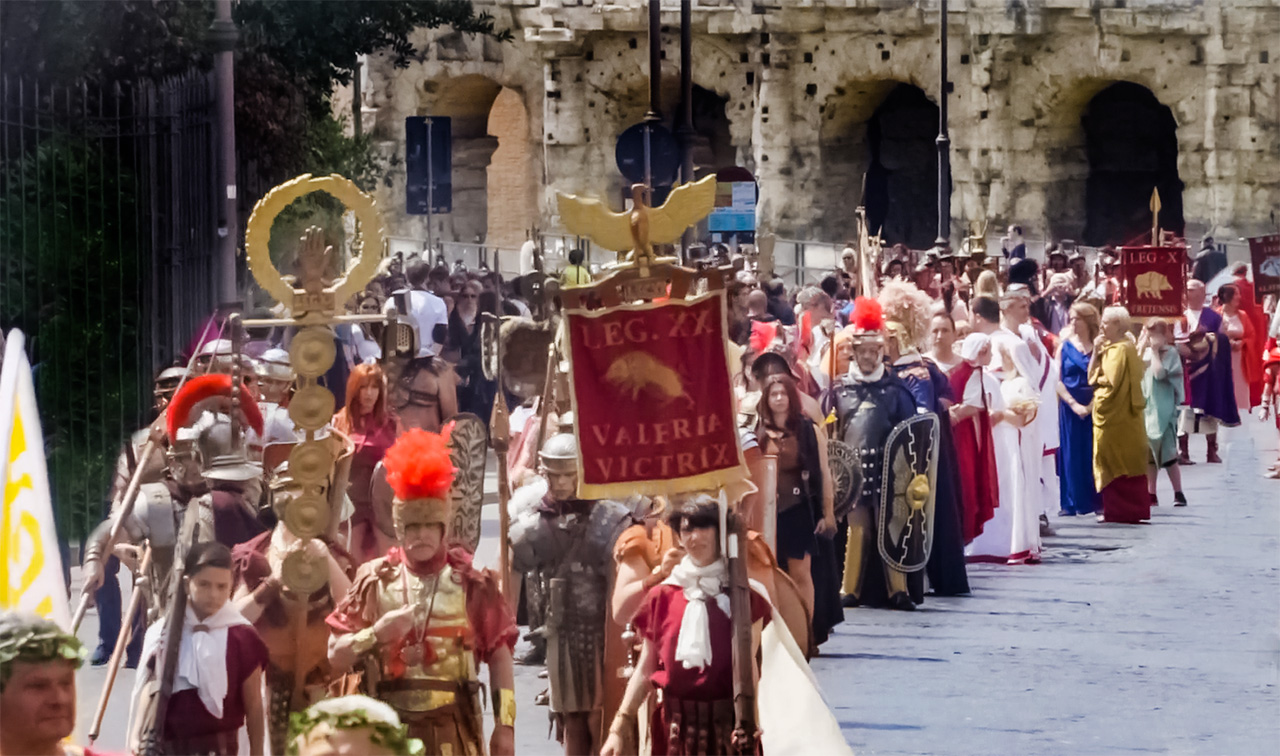 Rome's Birthday Historical Parade best travel season when is best time to visit Rome Italy