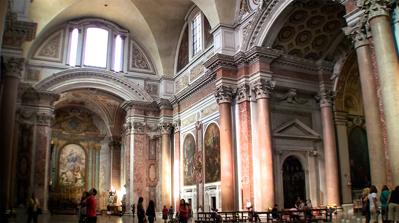 Santa maria degli Angeli e Martiri Saint Mary of the Angels and Martyrs Church in Rome off the beaten path tours