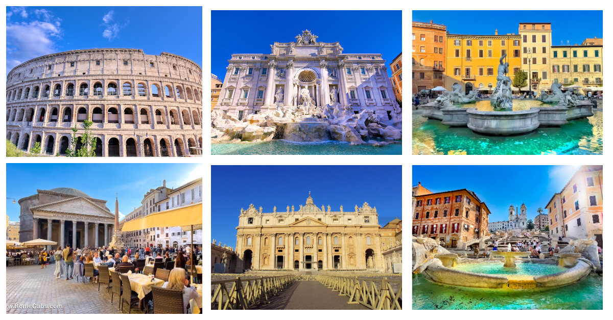 Book a private Driver in Rome from Civitavecchia private excursion