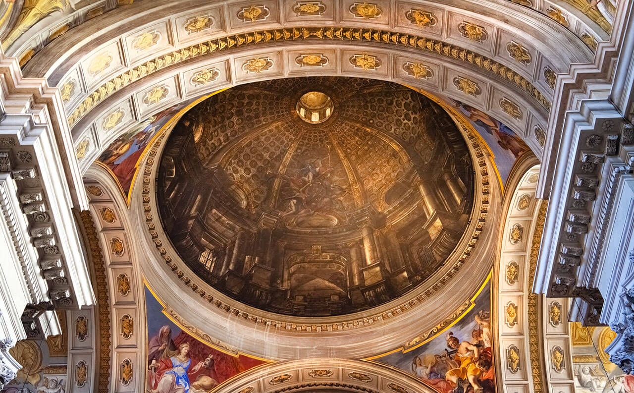 Church of Sant'Ignazio di Loyola top must visit churches in Rome limousine Tours RomeCabs