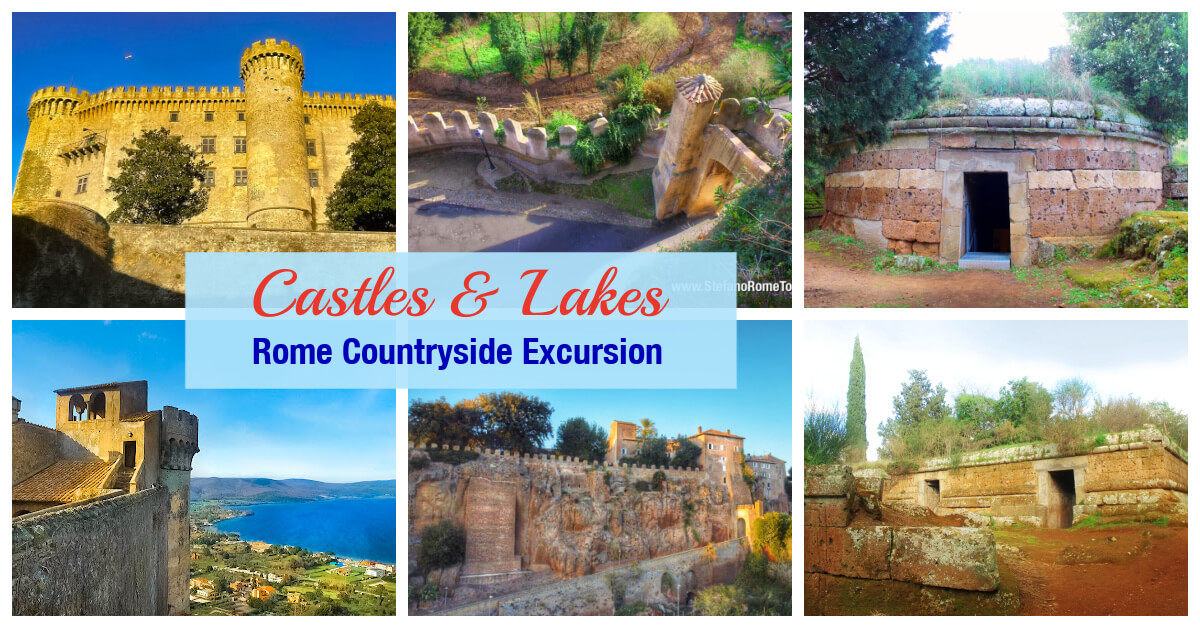 Castles and Lakes Civitavecchia Shore excursions