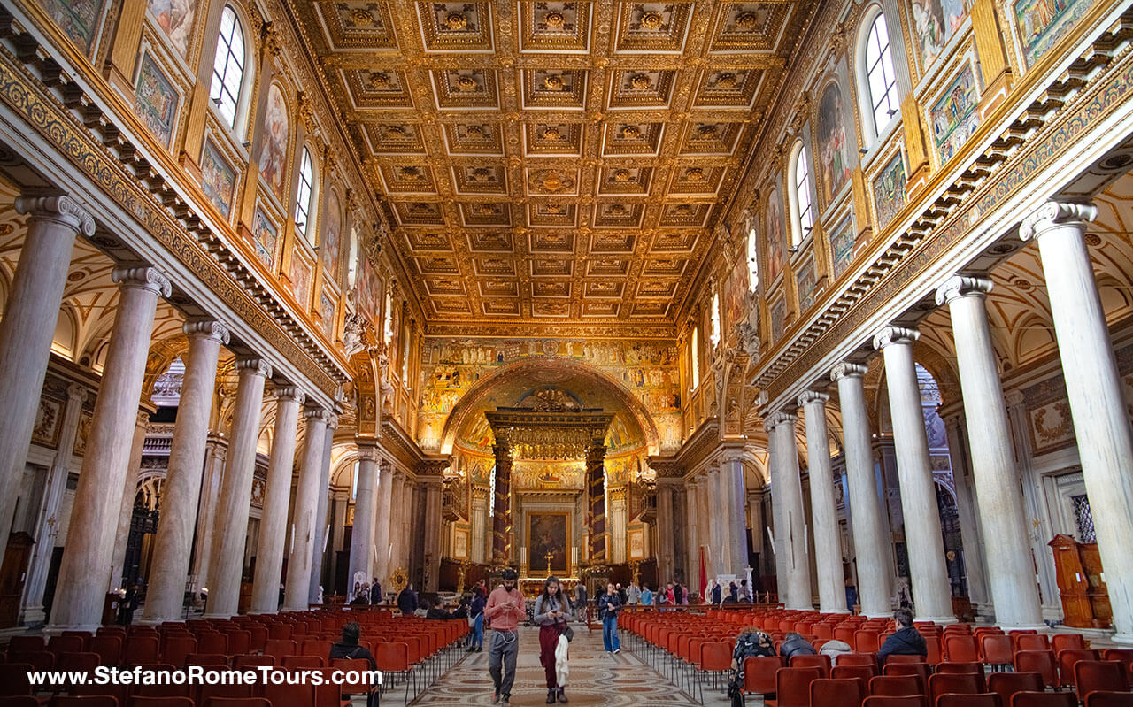 Basilica of Santa Maria Maggiore most famous churches in Rome private tours