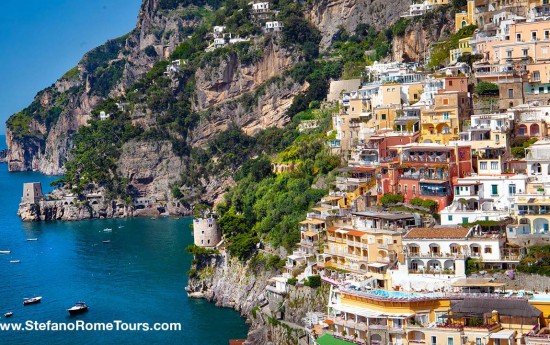 Best tours from Rome to Positano Amalfi Coast and Sorrento
