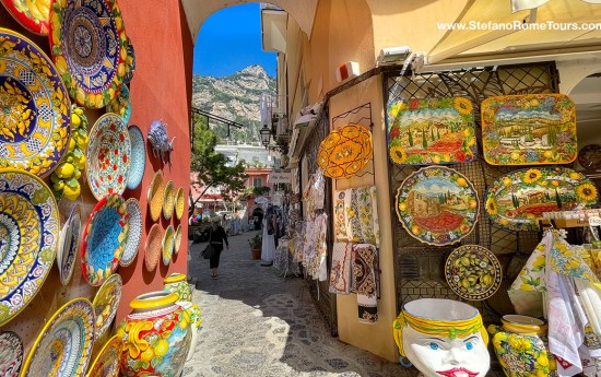 Stefano Rome Tours to Amalfi Coast Positano Sorrento Herculaneum