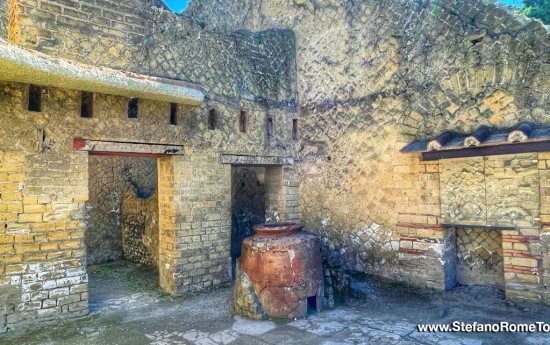 Herculaneum day trips from Rome to Amalfi Coast