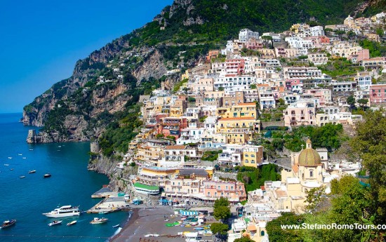 limousine tours from Rome to Sorrento and Positano Amalfi Coast