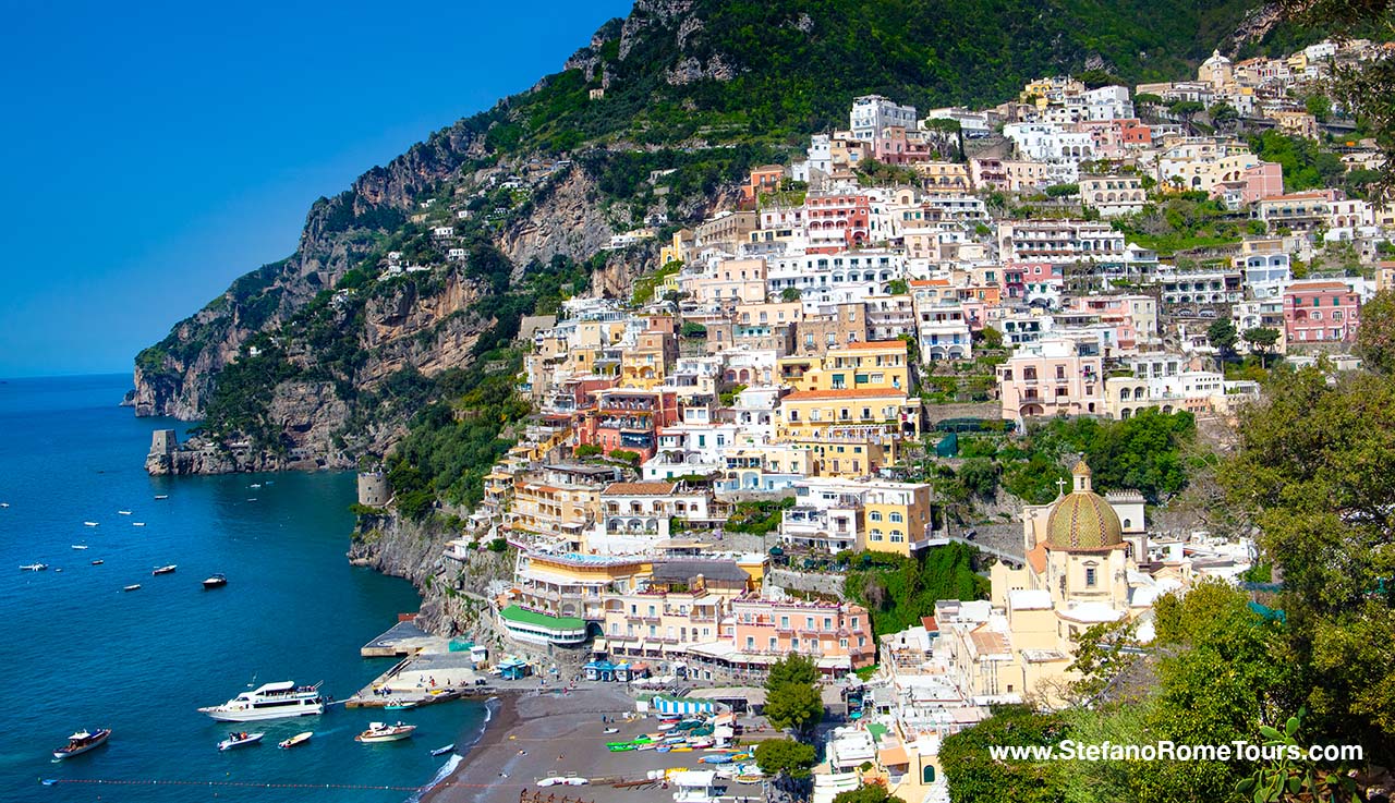 Day Tours from Rome to Amalfi Coast Herculaneum Positano Sorrento