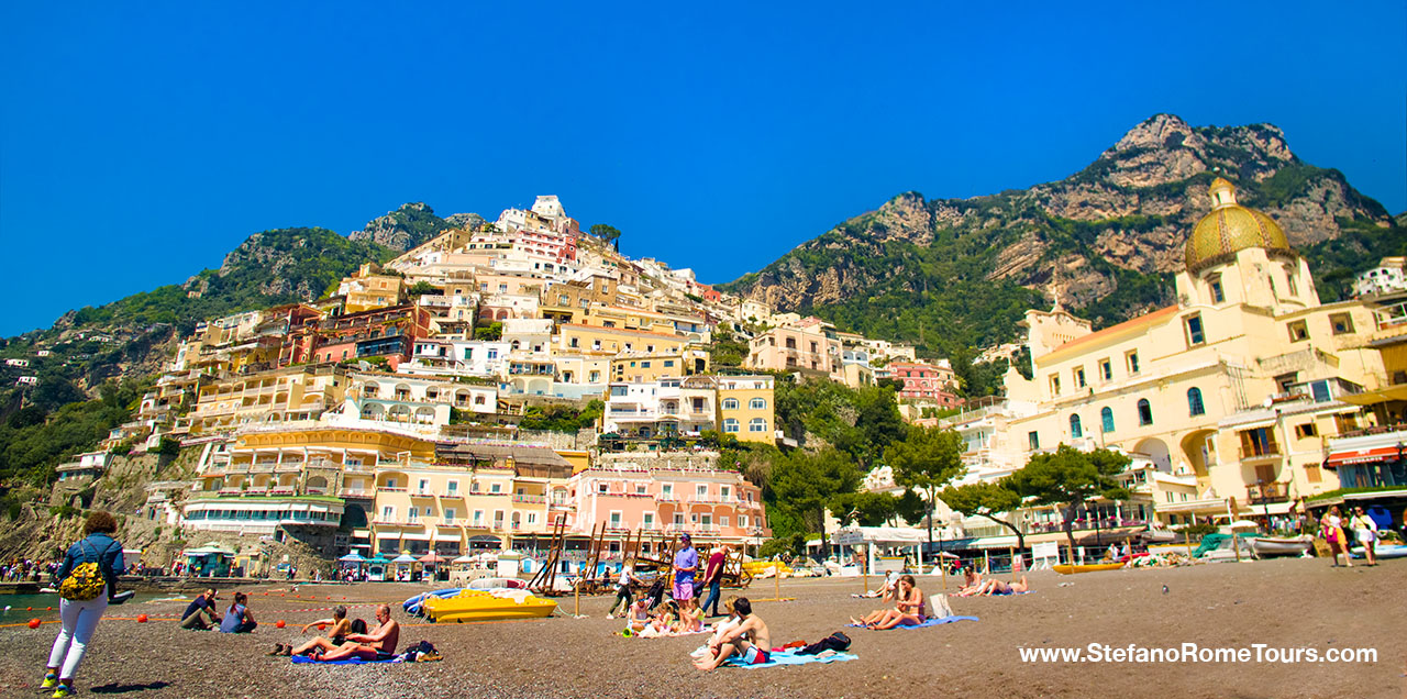 Stefano Rome Tours to Amalfi Coast Positano Sorrento