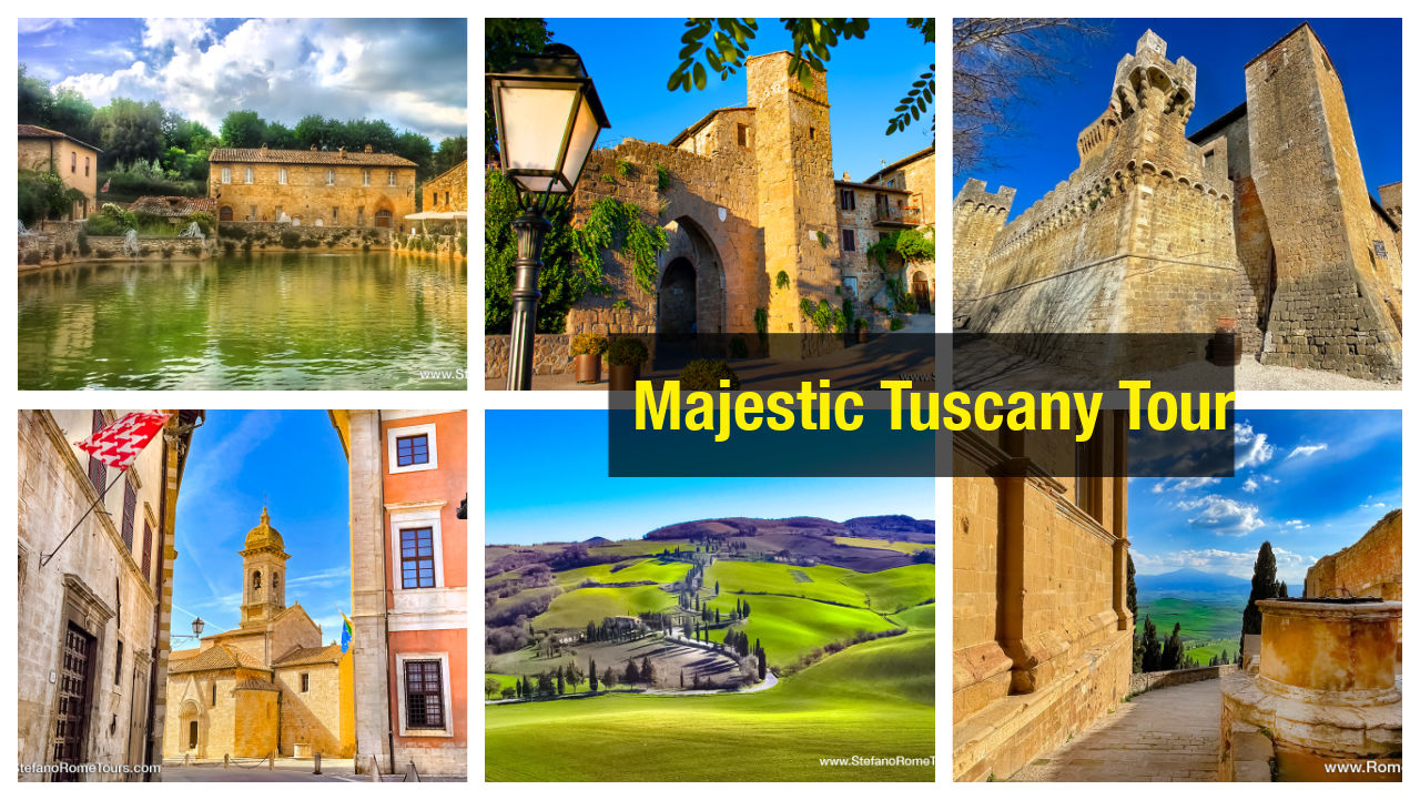 Majestic Tuscany Tour from Rome