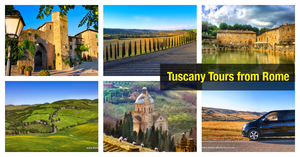Wine, Culture, and Scenic Views Tuscany Day Tours from Rome