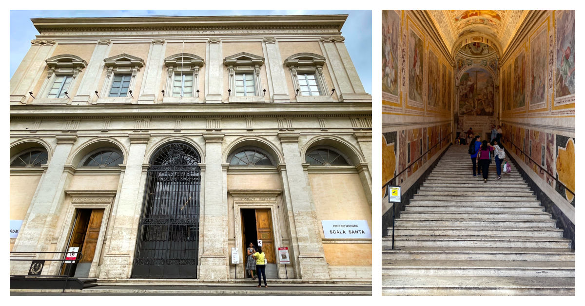 Scala Sancta Holy Stairs Jubilee Stefano Rome Tours