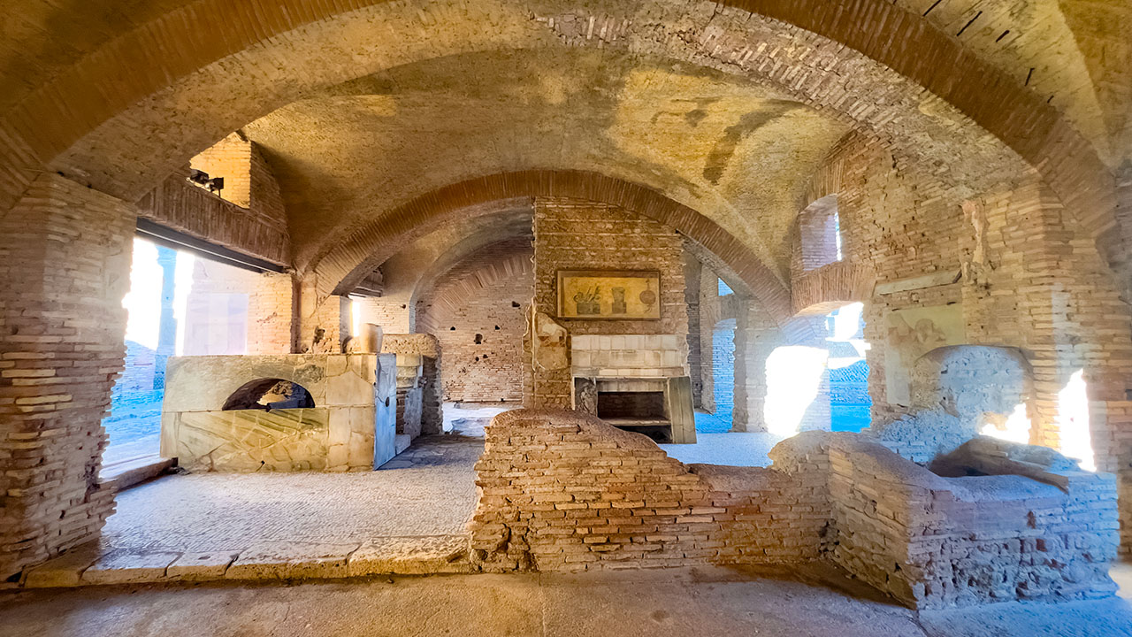 Italy Heritage Shore Excursion from Civitavecchia to Ostia Antica, Ceri, Bracciano Castle with Stefano Rome Tours